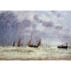 Berck the Departure of the Boats