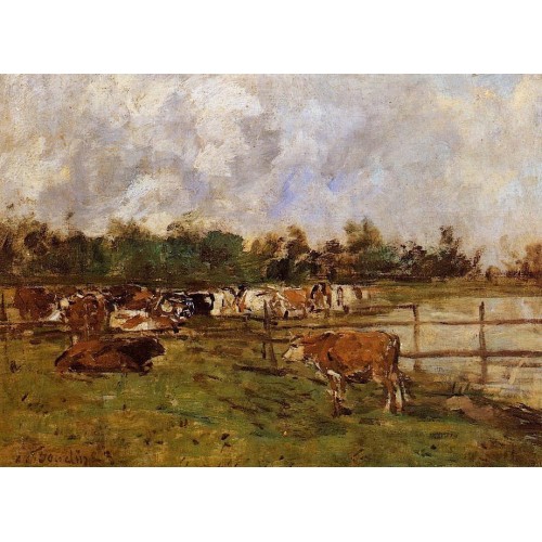 Cows in the Meadow