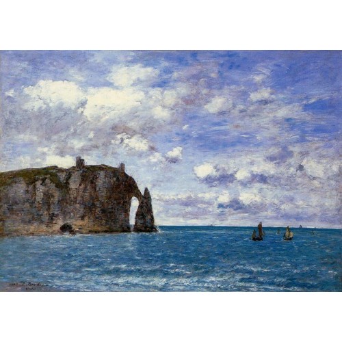 Etretat La Falaise d'Aval