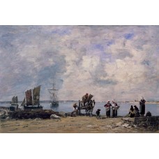 Fishermen's Wives at the Seaside