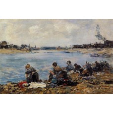 Laundresses on the Bankes of the Touques 3