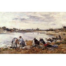 Laundresses on the Bankes of the Touques 6