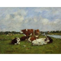 Pasturage on the Banks of the Touques