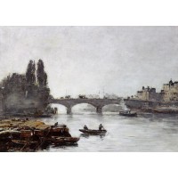 Rouen the Pont Corneille Fog Effect