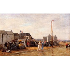 The Bathing Hour at Trouville