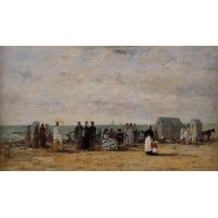 The Beach at Trouville 3