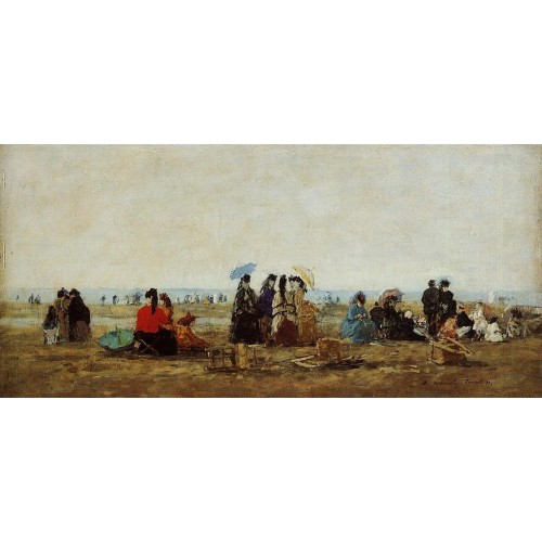 The Beach at Trouville 4