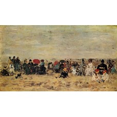 The Beach at Trouville 6