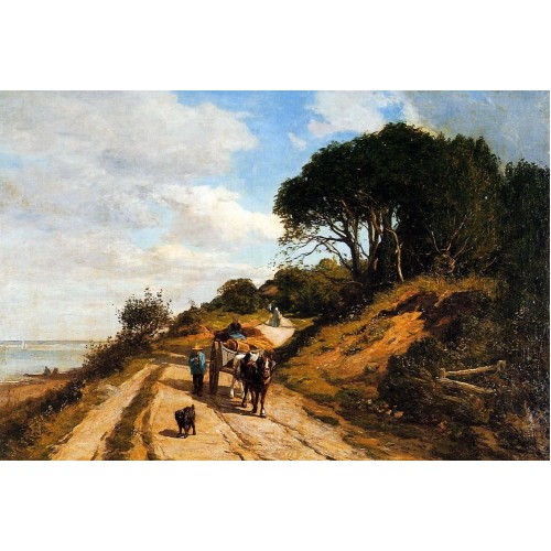 The Road from Trouville to Honfleur