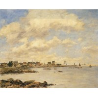 View of Saint Vaast La Houghe