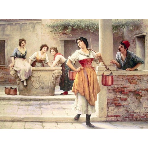 Flirtation at the Well