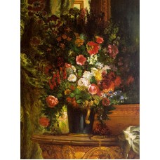 Bouquet of Flowers on a Console