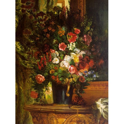 Bouquet of Flowers on a Console
