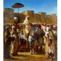 The Sultan of Morocco and his Entourage