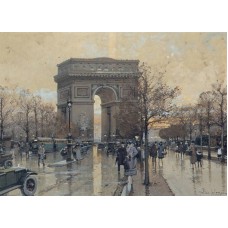 The Arc de Triomphe Paris