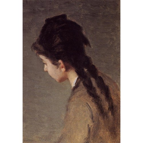 Portrait of Jeanne Gonzales in Profile