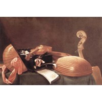 Still life with Musical Instruments 2