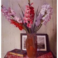 Still Life with Gladioli