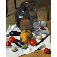 Still Life with Large Earthenware Jug