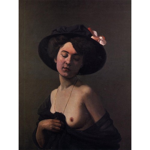Woman with a Black Hat