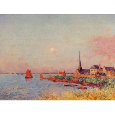 Breton Village by the Sea