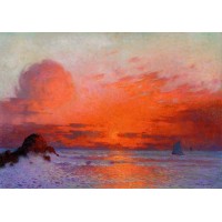 Sailboats at Sunset