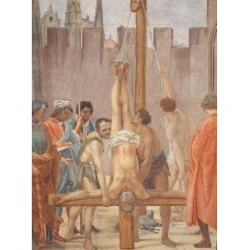 Disputation with Simon Magus and Crucifixion of Peter (left 