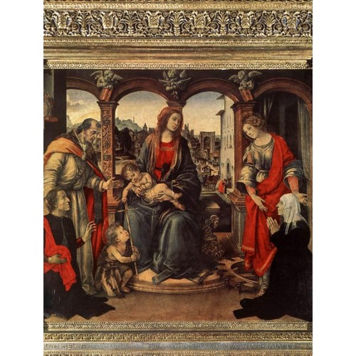 Madonna with Child and Saints