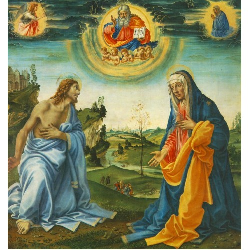 The Intervention of Christ and Mary