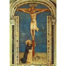 Saint Dominic Adoring the Crucifixion