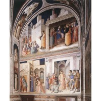 Scenes from the Lives of Sts Lawrence and Stephen