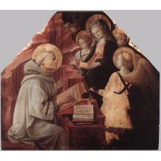 The Virgin Appears to St Bernard