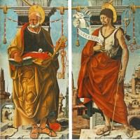 St Peter and St John the Baptist (Griffoni Polyptych)