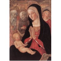 Madonna and Child with Saints and Angels