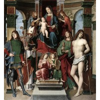 Madonna and Saints