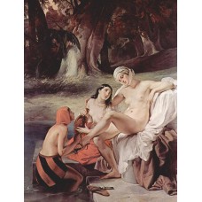 Bathing bathsheba 1834