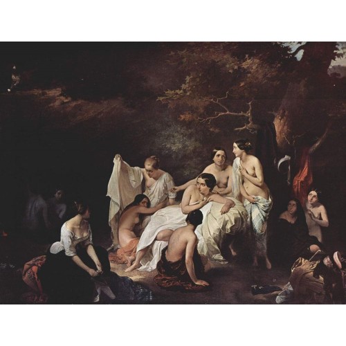 Bathing nymphs 1831