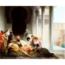 Inside the harem 1867