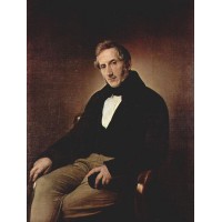 Portrait of alessandro manzoni 1841