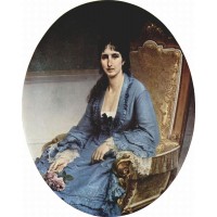 Portrait of antoniet negroni prati morosini 1872