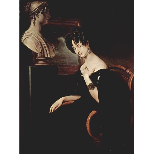 Portrait of cristina di belgiojoso trivulzio 1832