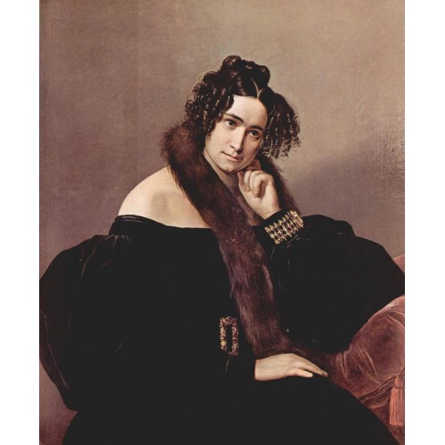 Portrait of felicina caglio perego di cremnago 1842
