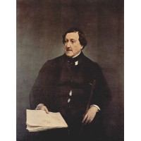 Portrait of gioacchino rossini 1870