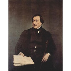 Portrait of gioacchino rossini 1870