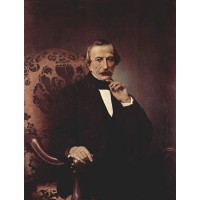 Portrait of massimo d azeglio 1860