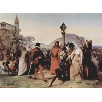 Sicilian evenings painting series scene 3 1846