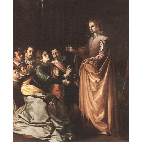 St Catherine Appearing to the Prisoners