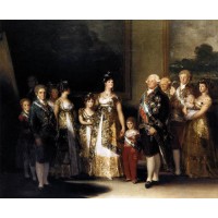 Charles iv of spain and his family