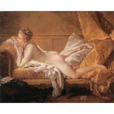 Girl Reclining (Louise O'Murphy)