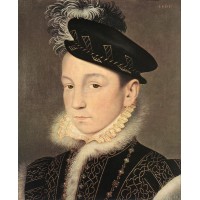 Portrait of King Charles IX of France